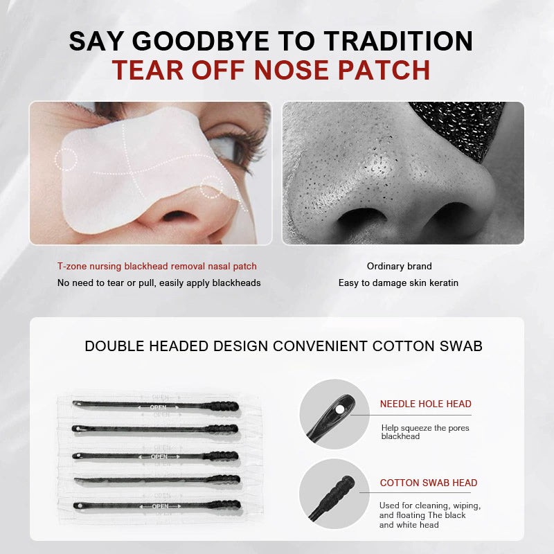 แผ่นแปะจมูกกำจัดหัวดำดูแลโซนที พร้อมบริการผลิต OEM/ODM