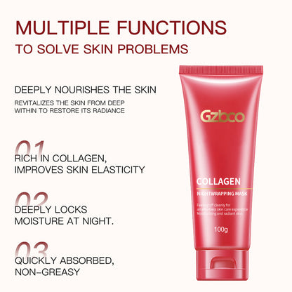 มาสก์นอนหลับข้ามคืน ให้ความชุ่มชื้นและซ่อมแซมตามธรรมชาติ OEM/ODM