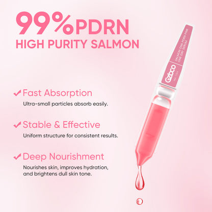 OEM แอมพูล PDRN DNA แซลมอน แบบแบ่งใช้ครั้งเดียว สำหรับบำรุงผิวและฟื้นฟู