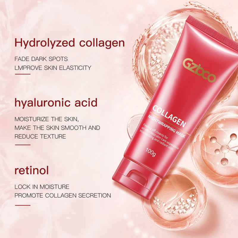 มาสก์นอนหลับข้ามคืน ให้ความชุ่มชื้นและซ่อมแซมตามธรรมชาติ OEM/ODM